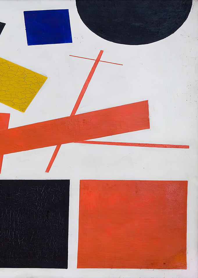 Kazimir Malevich Abstract Geometric Composition