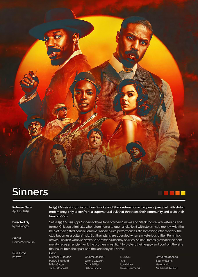 Sinners Movie Poster