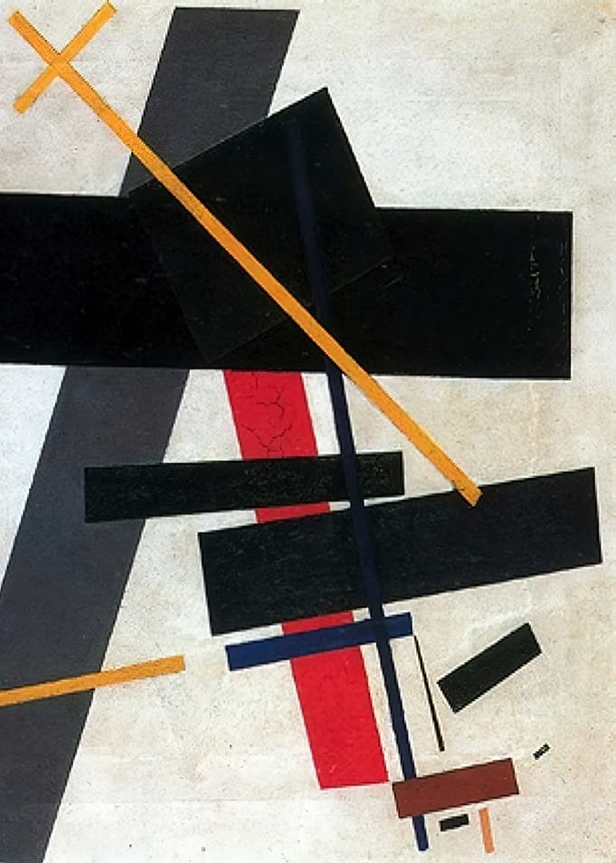 Kazimir Malevich Abstract Geometric Composition