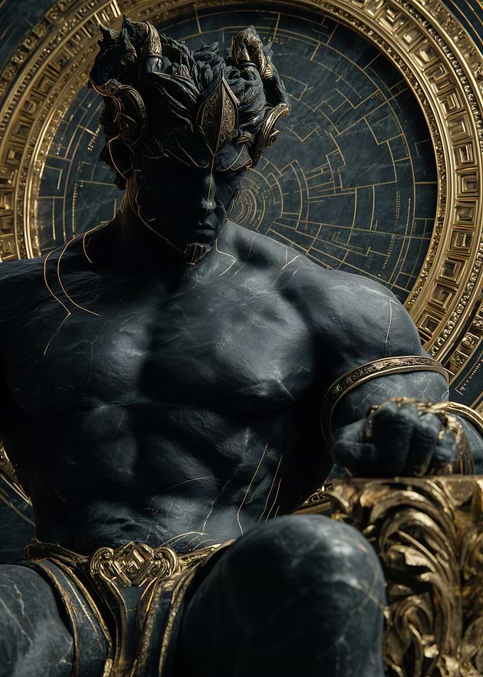 Dark God Statue