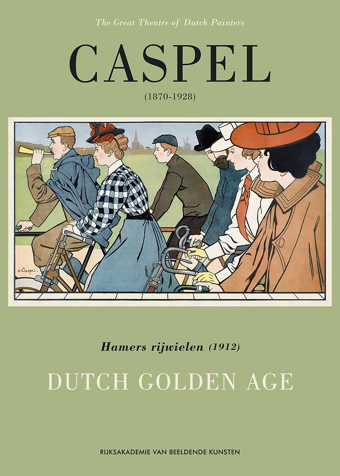 Caspel's Hamers Rijwielen Painting