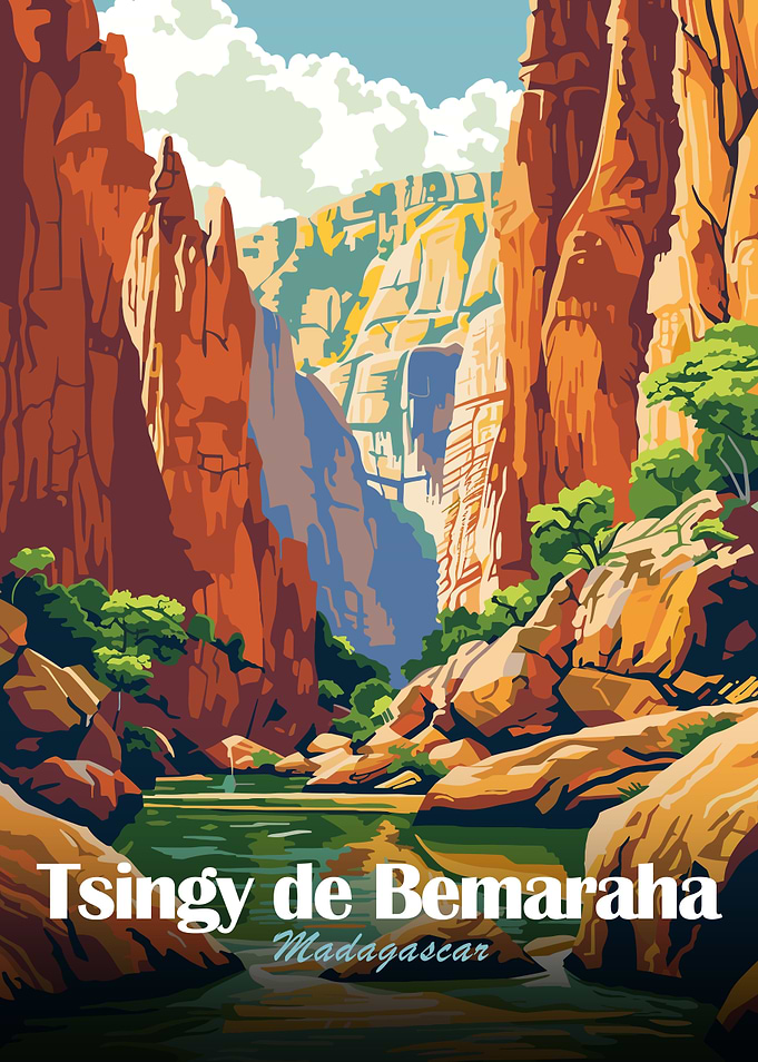 Tsingy de Bemaraha Madagascar