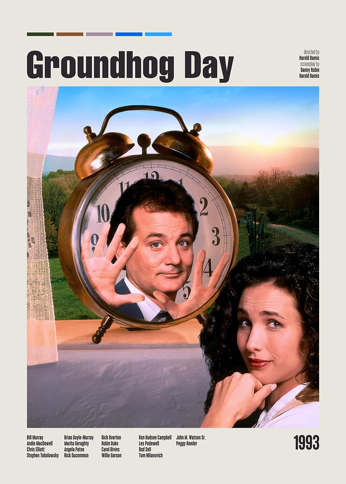 Groundhog Day Movie Poster
