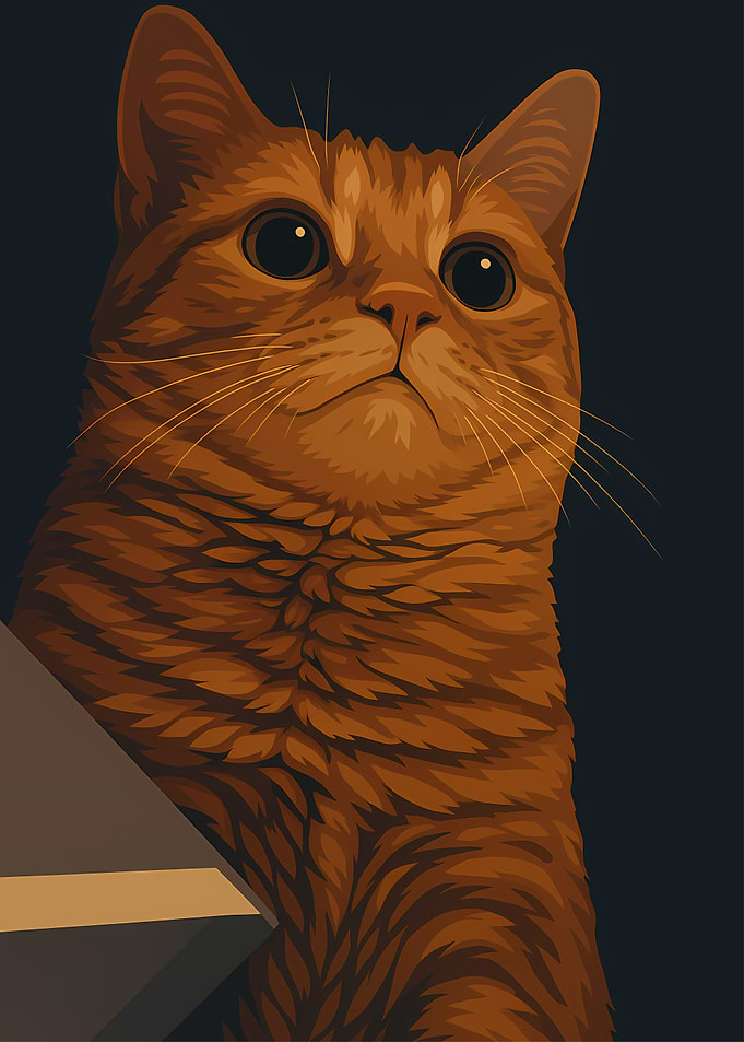 pathetic cat meme