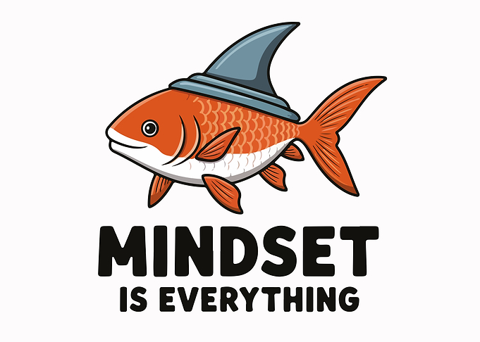 Fish with Shark Fin Mindset