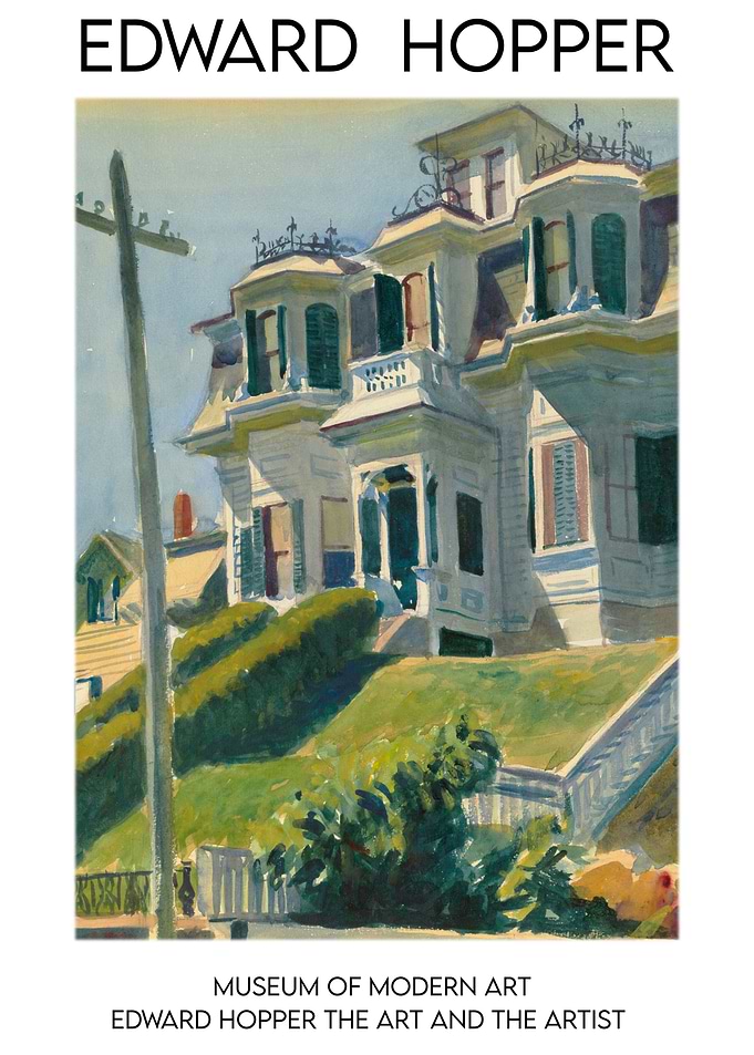 Edward Hopper House Painting