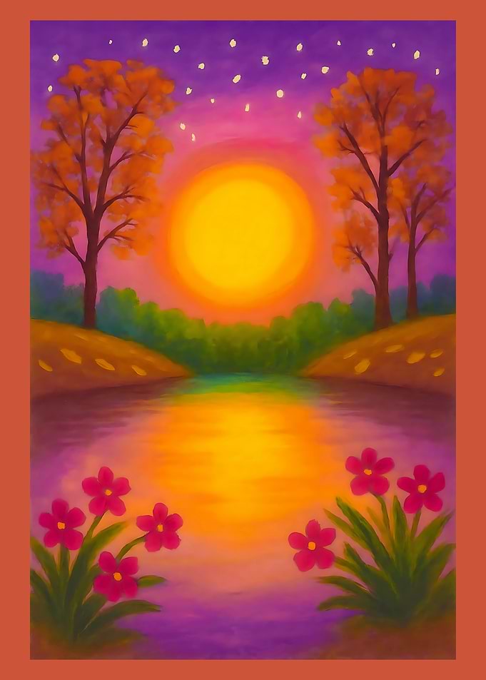 Twilight Glow: Sunset Dreams by the Lake