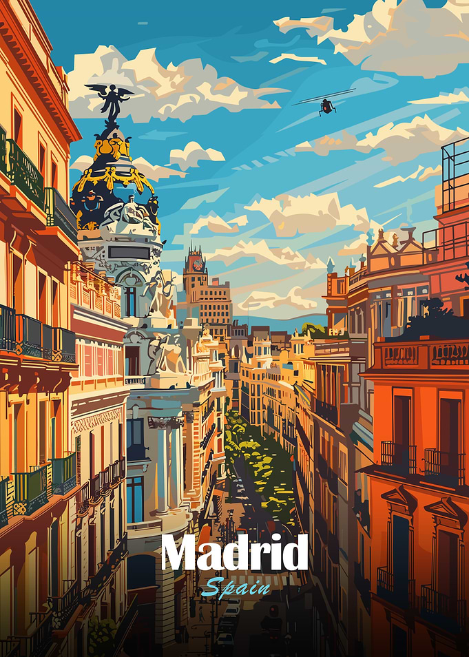 Madrid Cityscape