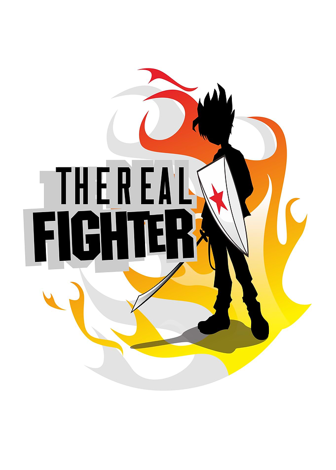 The Real Fighter Logo