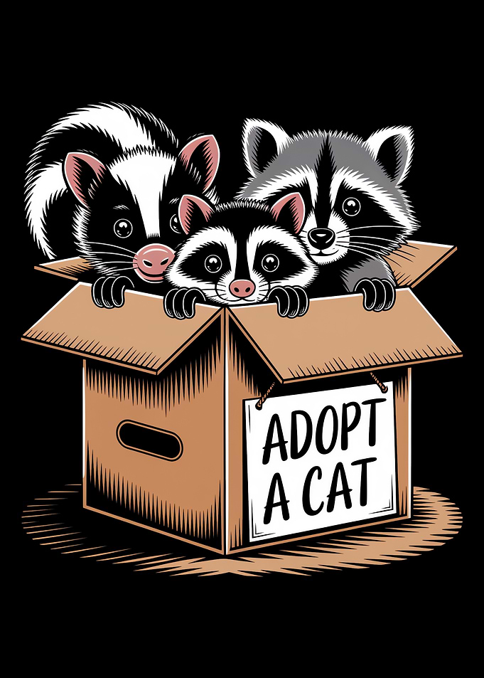 Adopt a Cat Cartoon