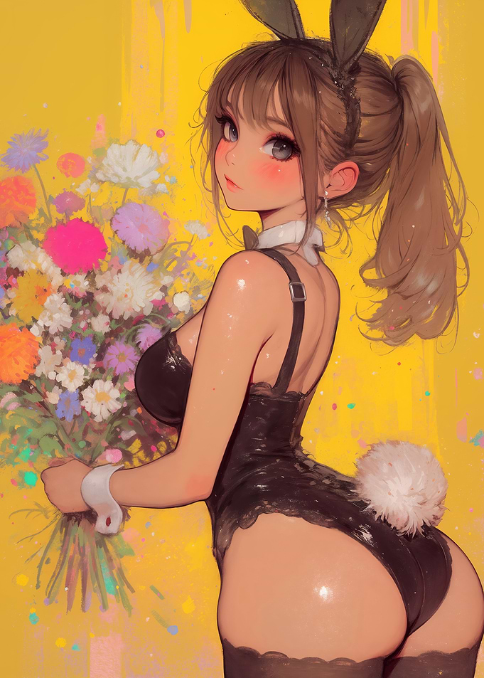 Sexy Anime Bunny Girl