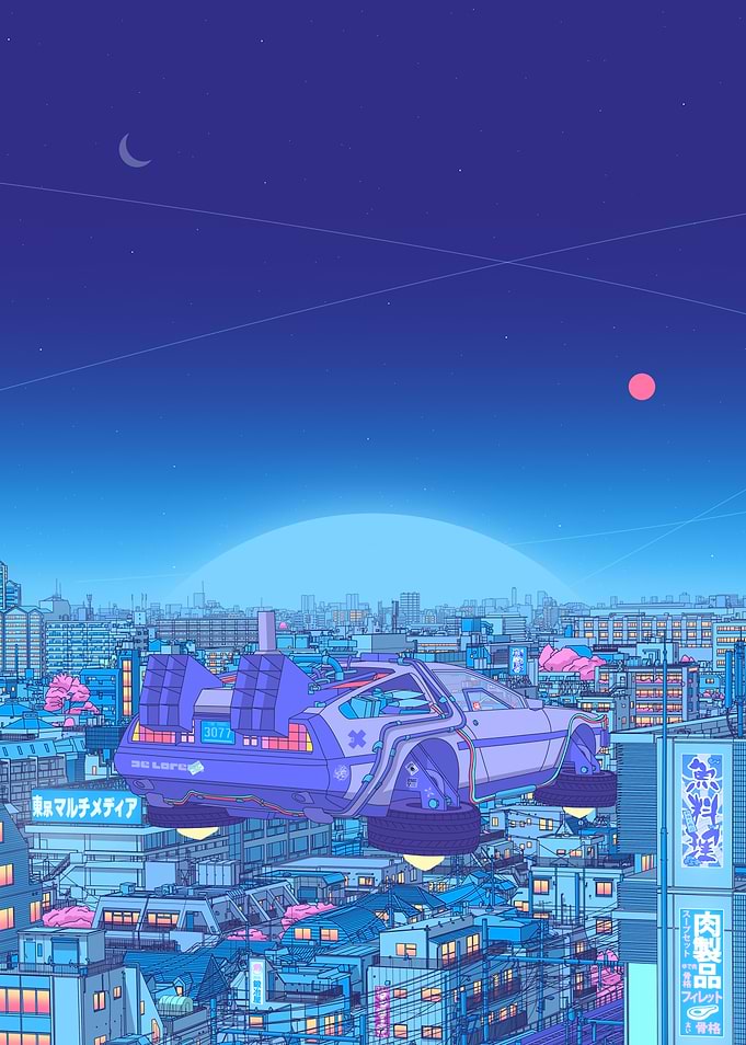 Time travel to 2077