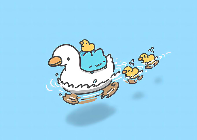 Capoo & Duck Friends