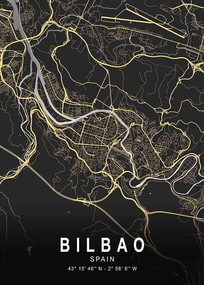 Bilbao Silver City Map