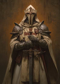 Templar Knight Portrait