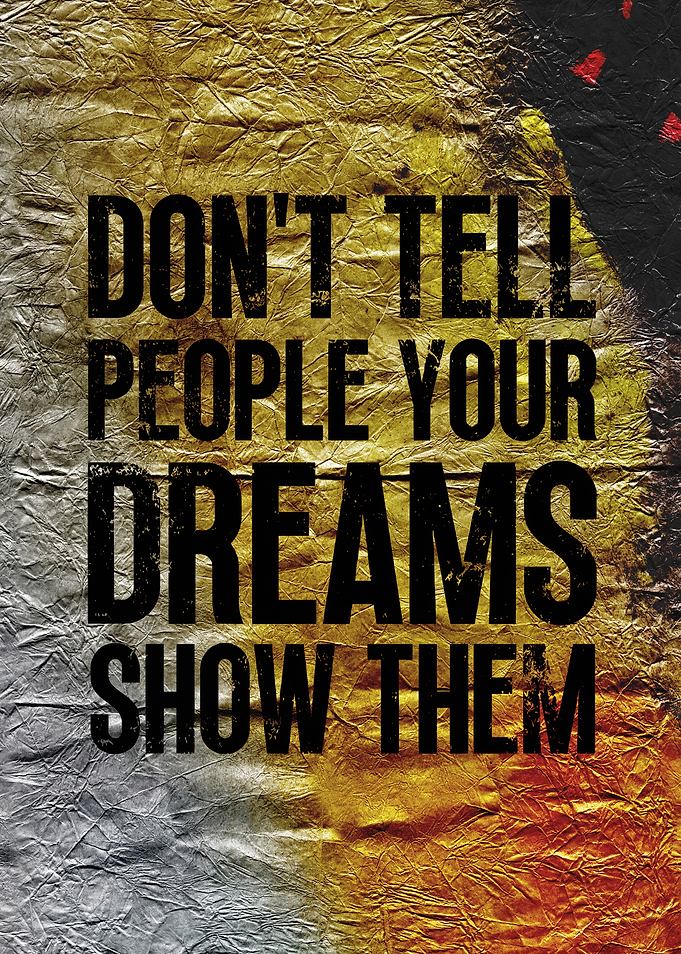 Inspirational Text Art