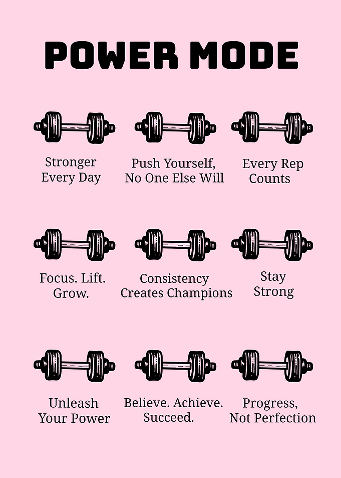 Power Mode Workout Motivation