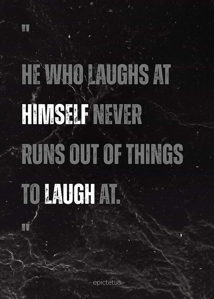 Epictetus Stoic Philospher on not taking yourself seriously