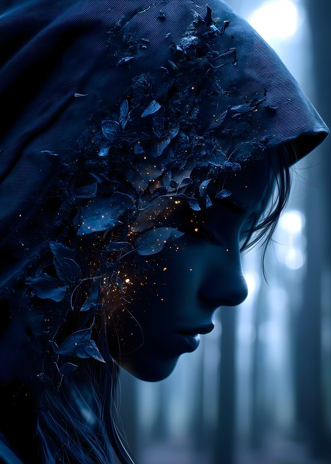 Mystical Forest Woman