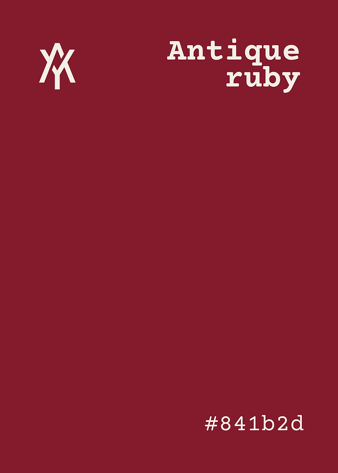 Antique Ruby Color Palette