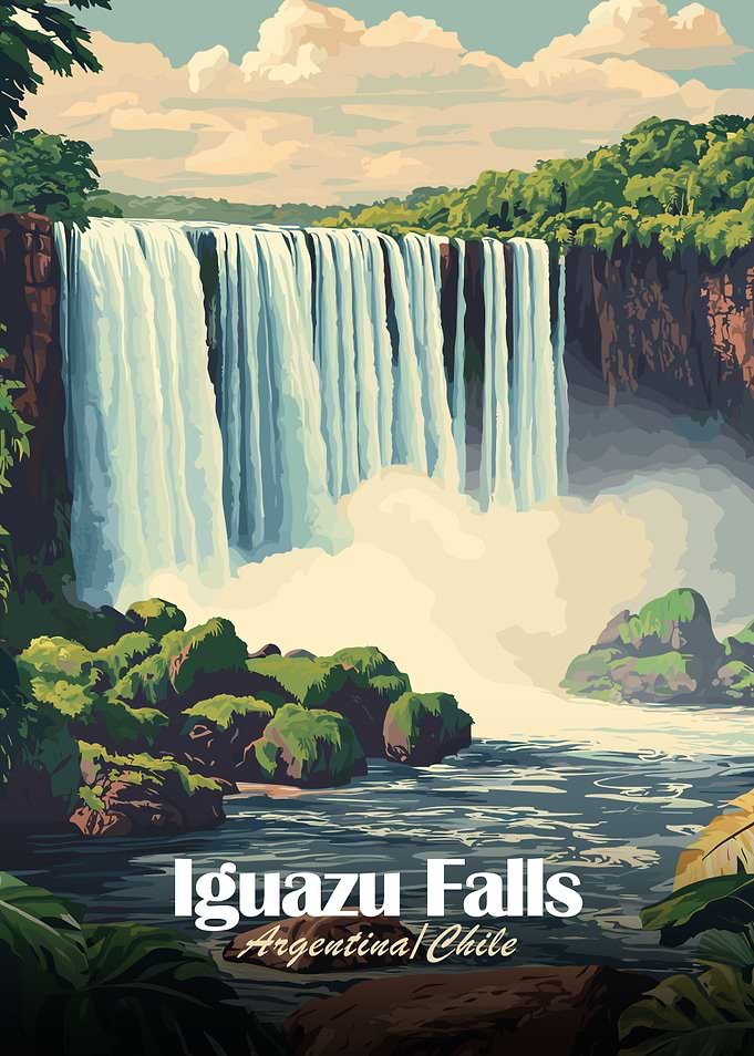 Iguazu Falls Poster