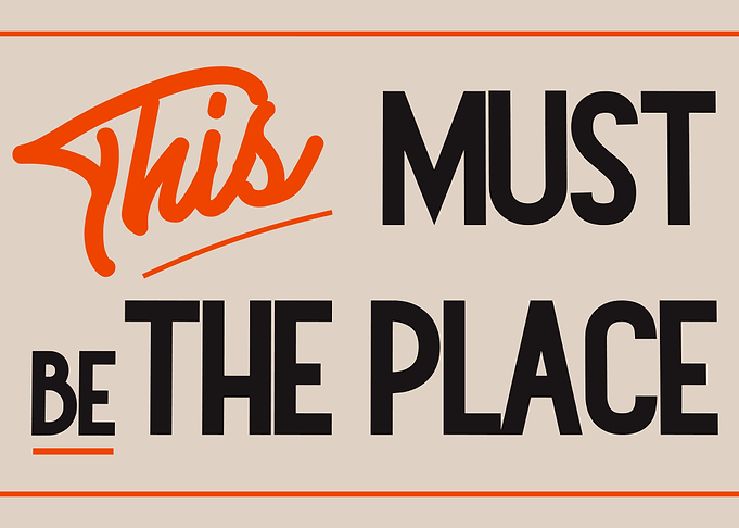 This Must Be The Place Print
