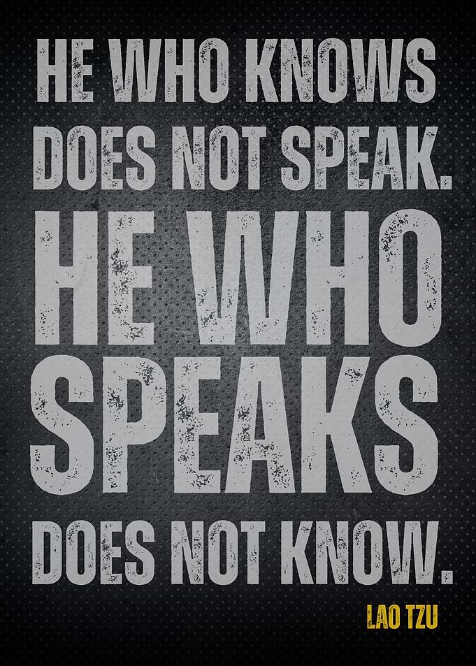 Lao Tzu Quote Poster