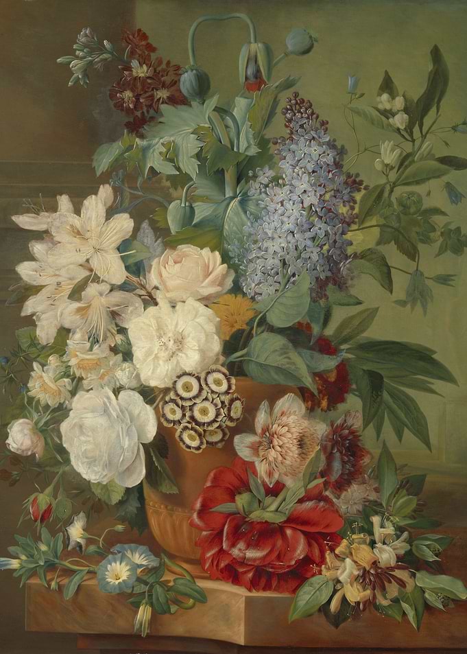 Floral Still Life Painting