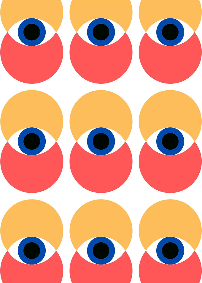 Abstract Eye Pattern