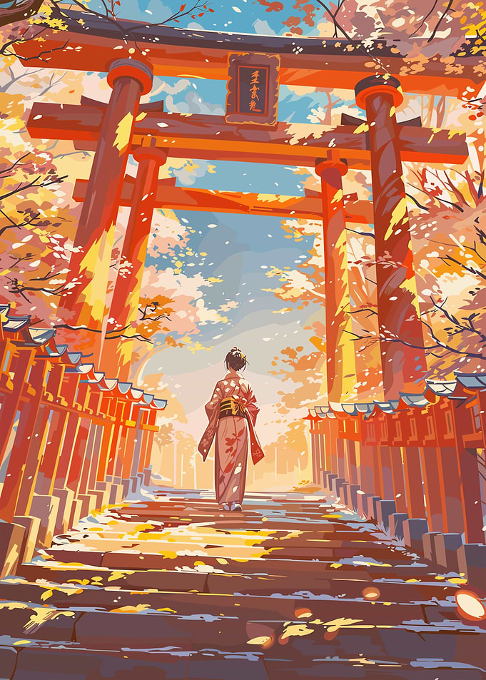 Japanese Shrine Gate