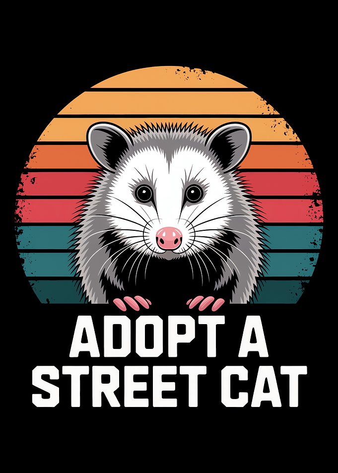 Opossum Street Cat Adoption