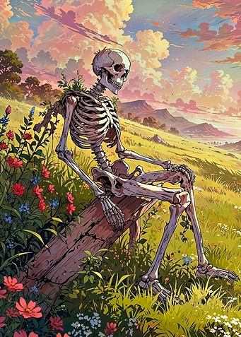 Skeleton in a Field