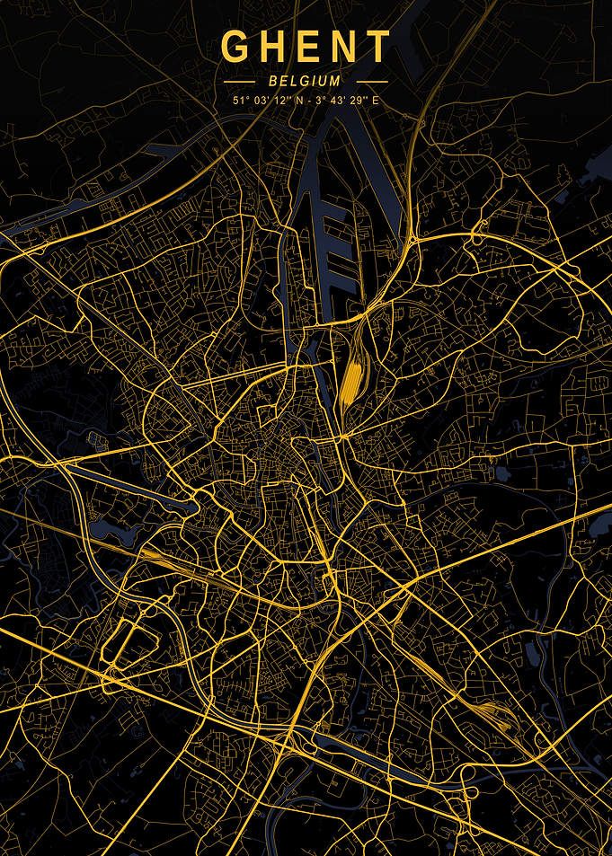 Ghent Silver City Map