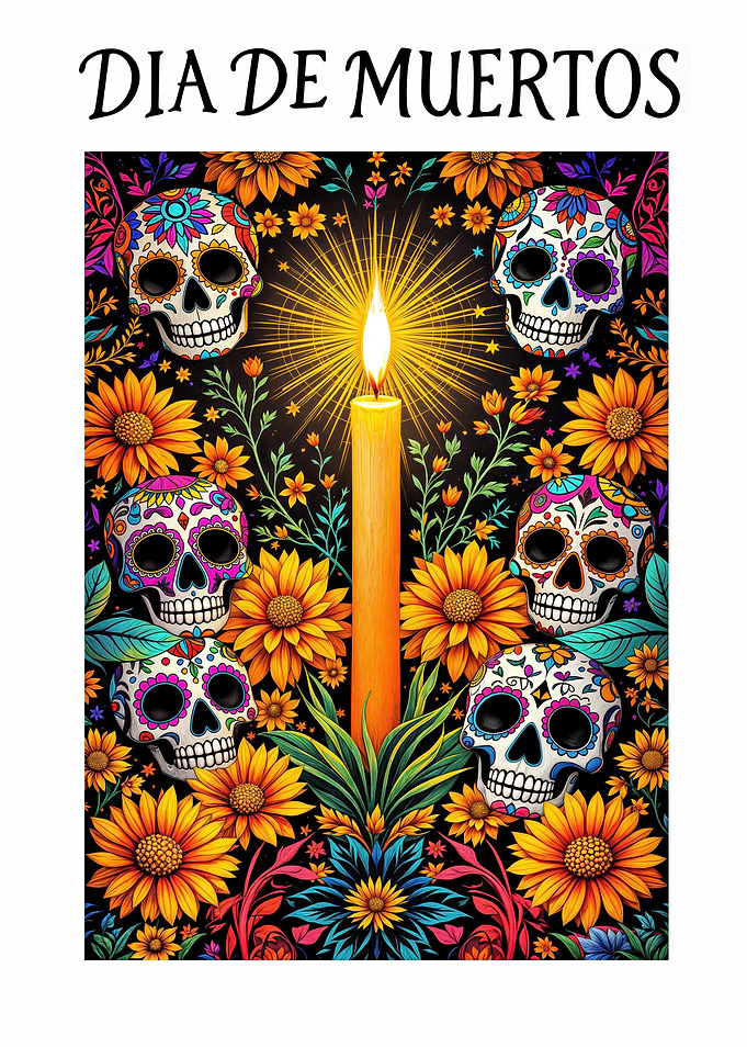 Dia de Muertos Sugar Skulls