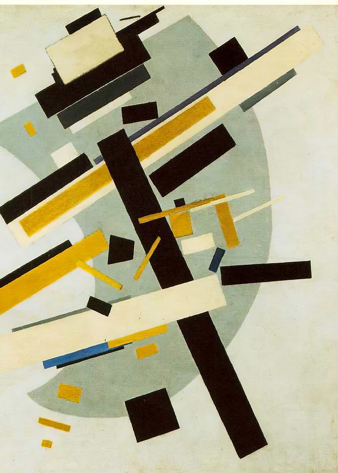 Suprematism Composition by Malevich