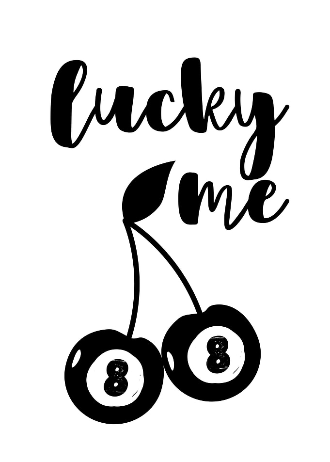 Lucky Me 8 Ball Cherries
