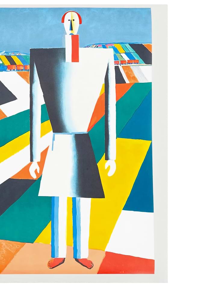 Geometric Figure in Landscape Painting