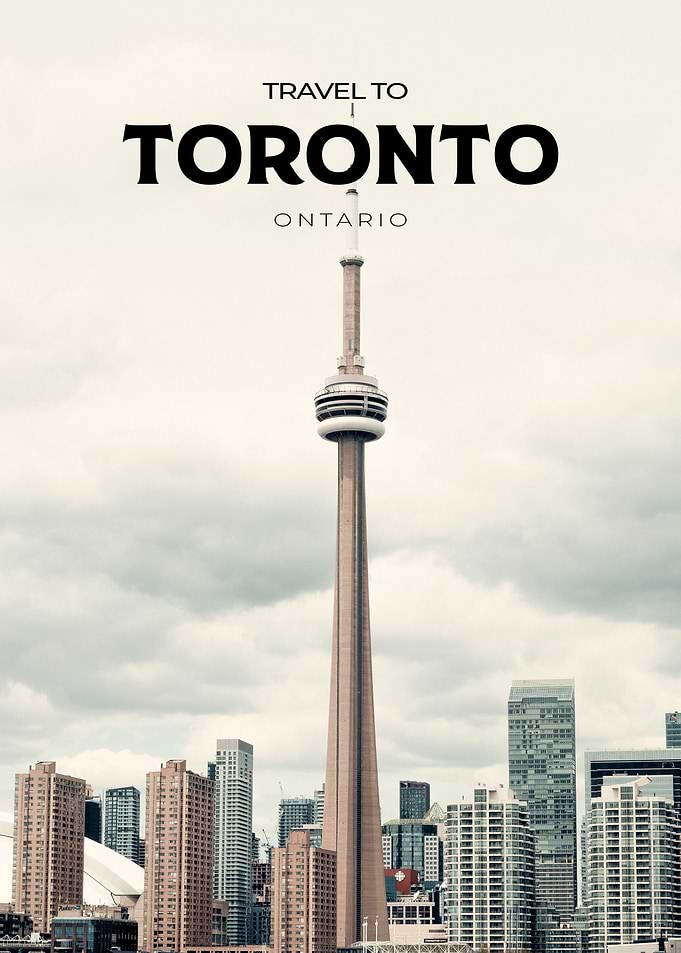 Toronto Skyline with CN Tower