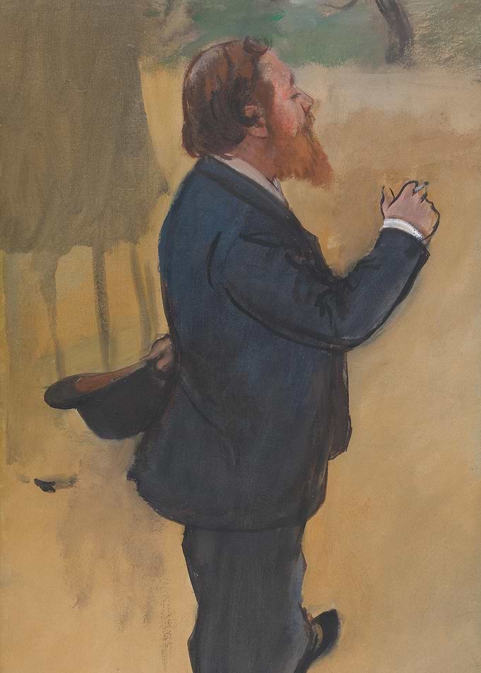 Man in a Suit with a Hat