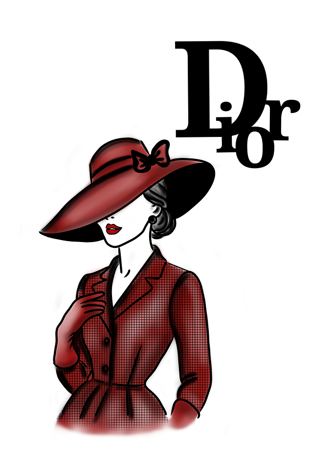 Dior Fashion Illustration