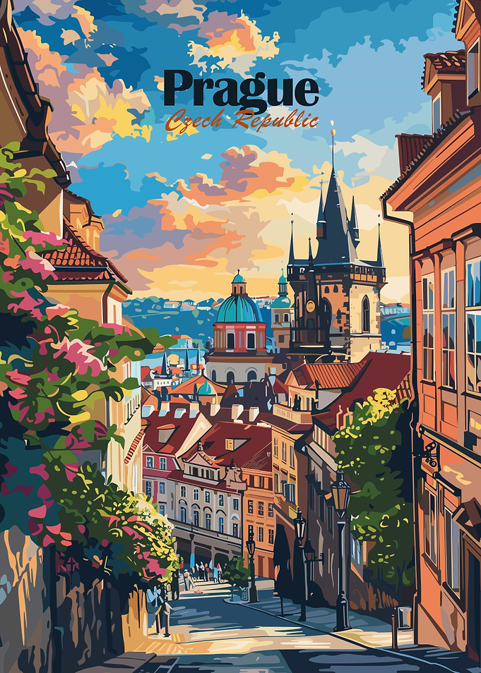 Prague Cityscape