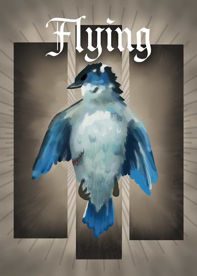 Flying Bird Illustration