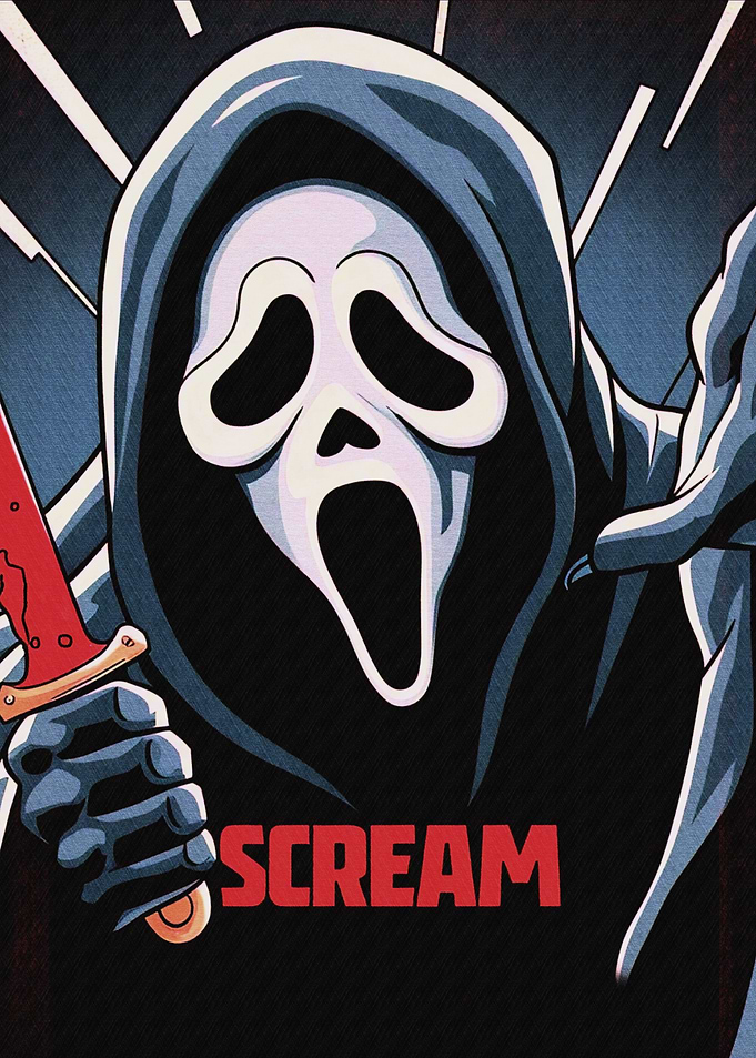 Scream Ghostface Poster