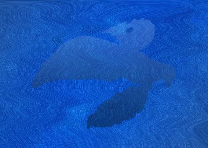 Abstract Blue Bird AV9