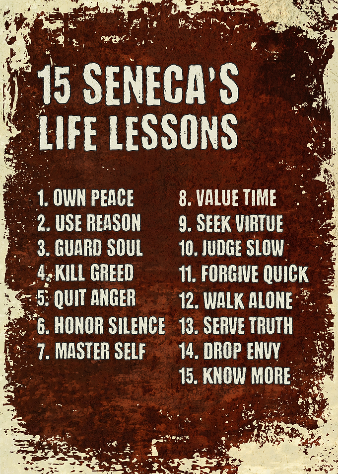 Seneca's Life Lessons