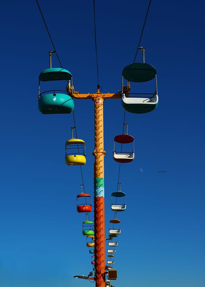 Santa Cruz Sky Glider Moon And Bird View