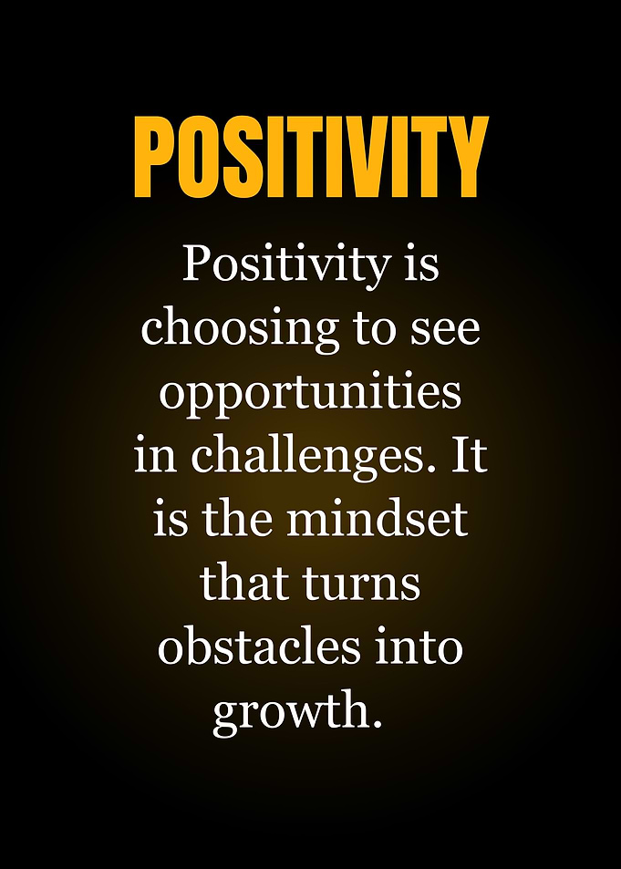 Positivity Quote Definition
