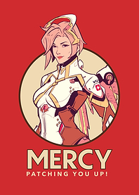 Mercy Retro Poster