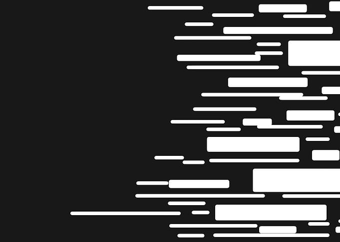 Abstract Black and White Lines
