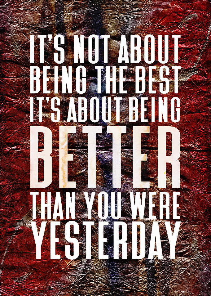 Motivational Text Art